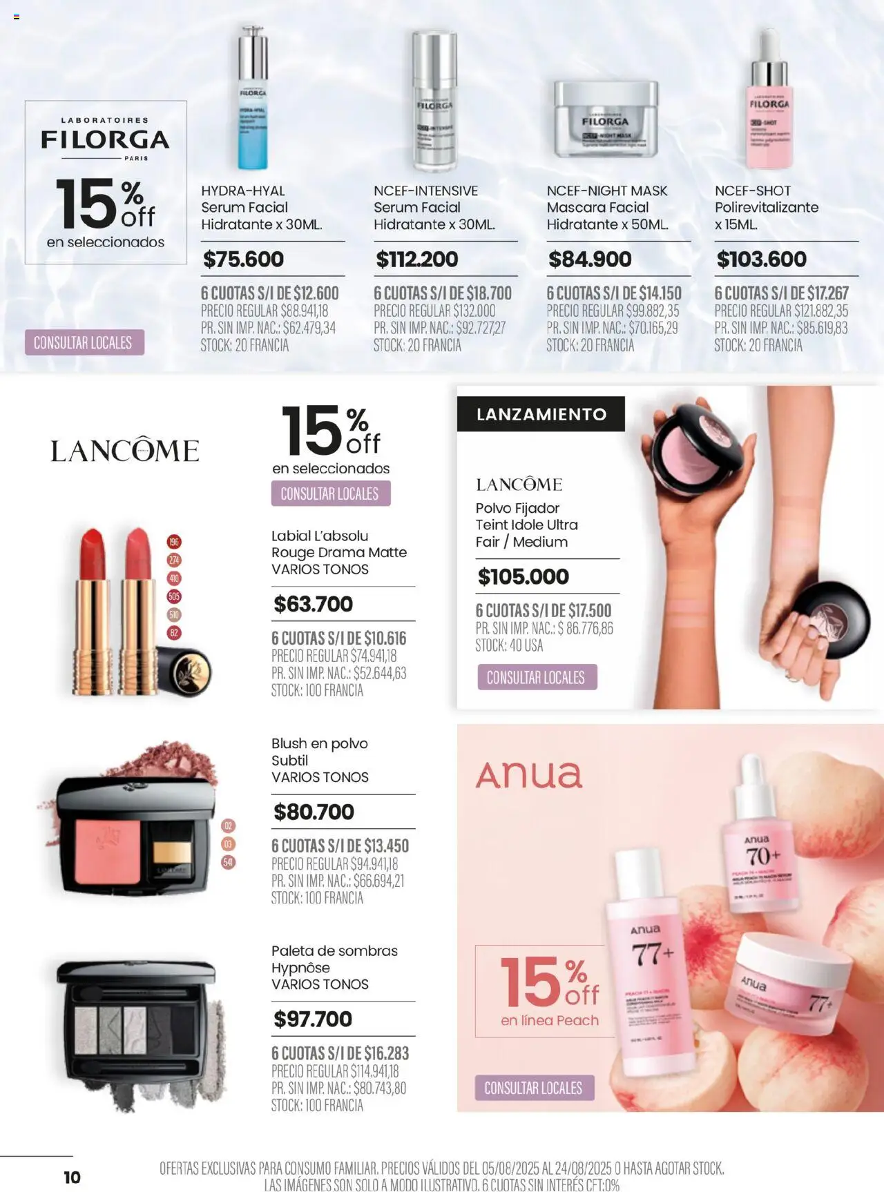 Pigmento ofertas │ válido desde el 05.08.2025 | Página: 10 | Productos: Polvo, Serum, Fijador, Paleta