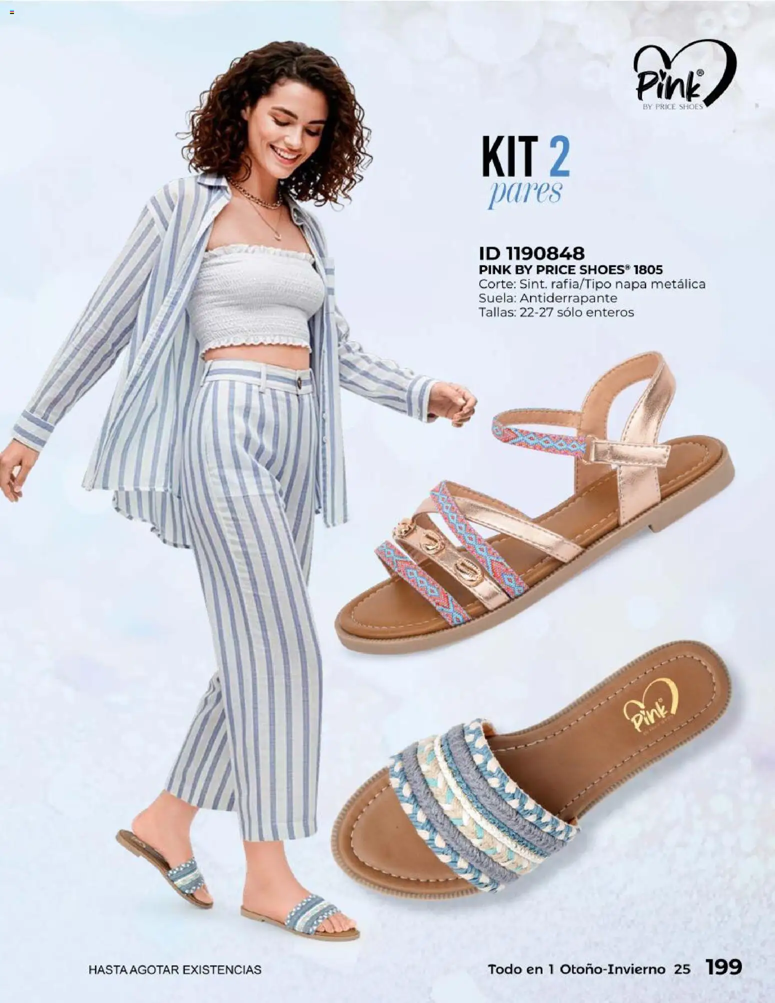 Nuevas ofertas de Price Shoes válidas en toda la República Mexicana desde el 27.10.2025. ¡Encuentra las mejores ofertas en Price Shoes catálogo Todo en uno! | Página: 199