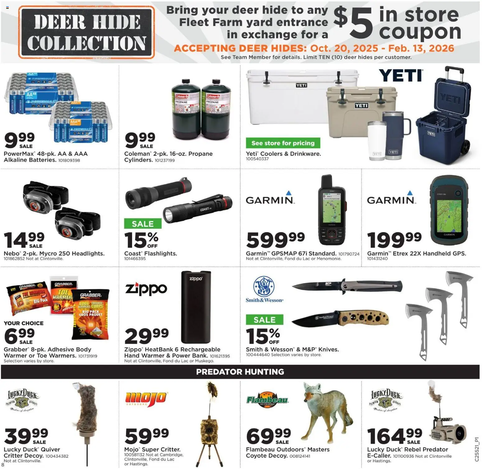 Mills Fleet Farm Weekly Ad - valid from 25.12.2025 | Page: 9 | Products: Adhesive
