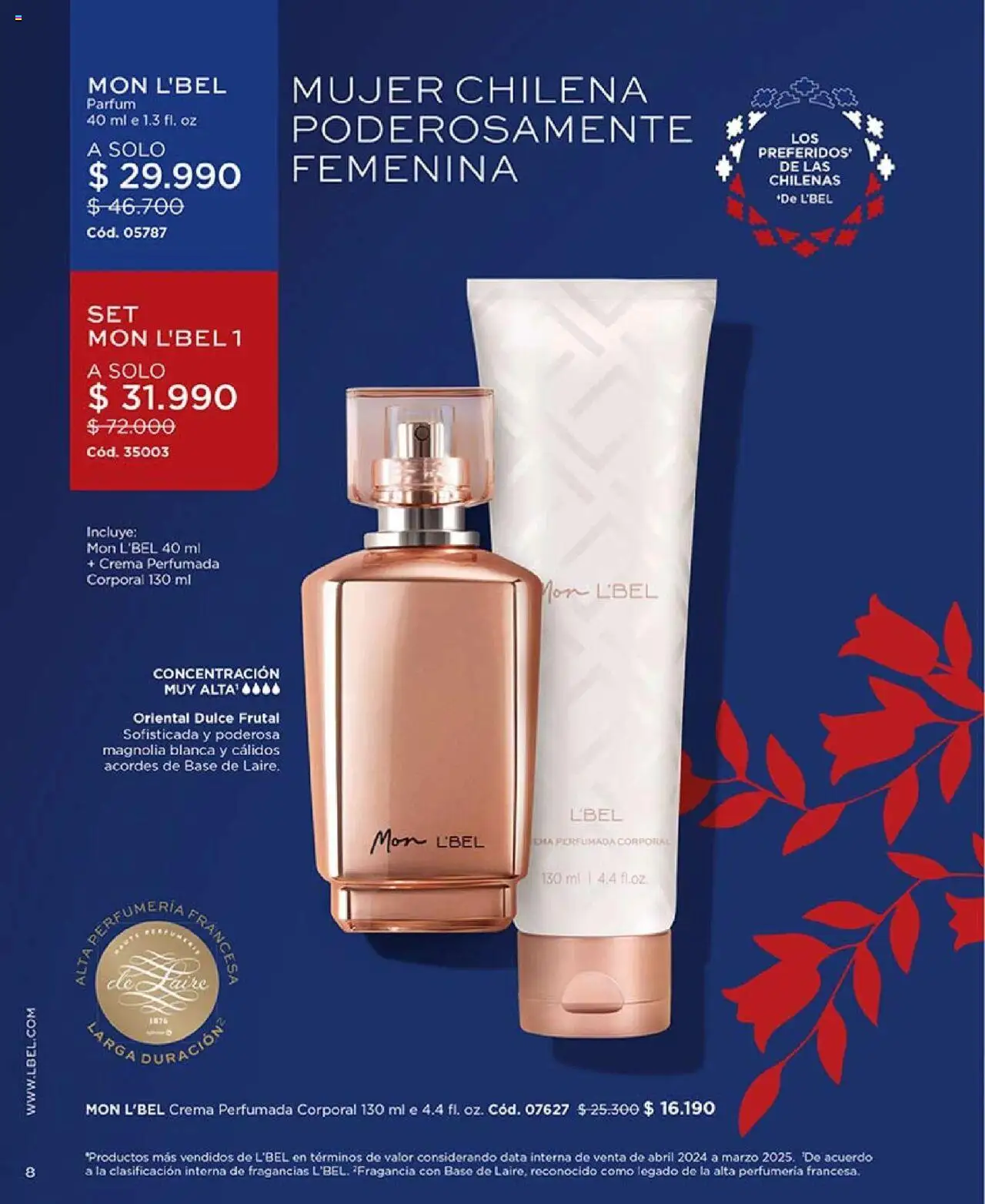 Catálogo L'Bel Campaña 14 │ válido desde el 31.08.2025 | Página: 8 | Productos: Base, Crema