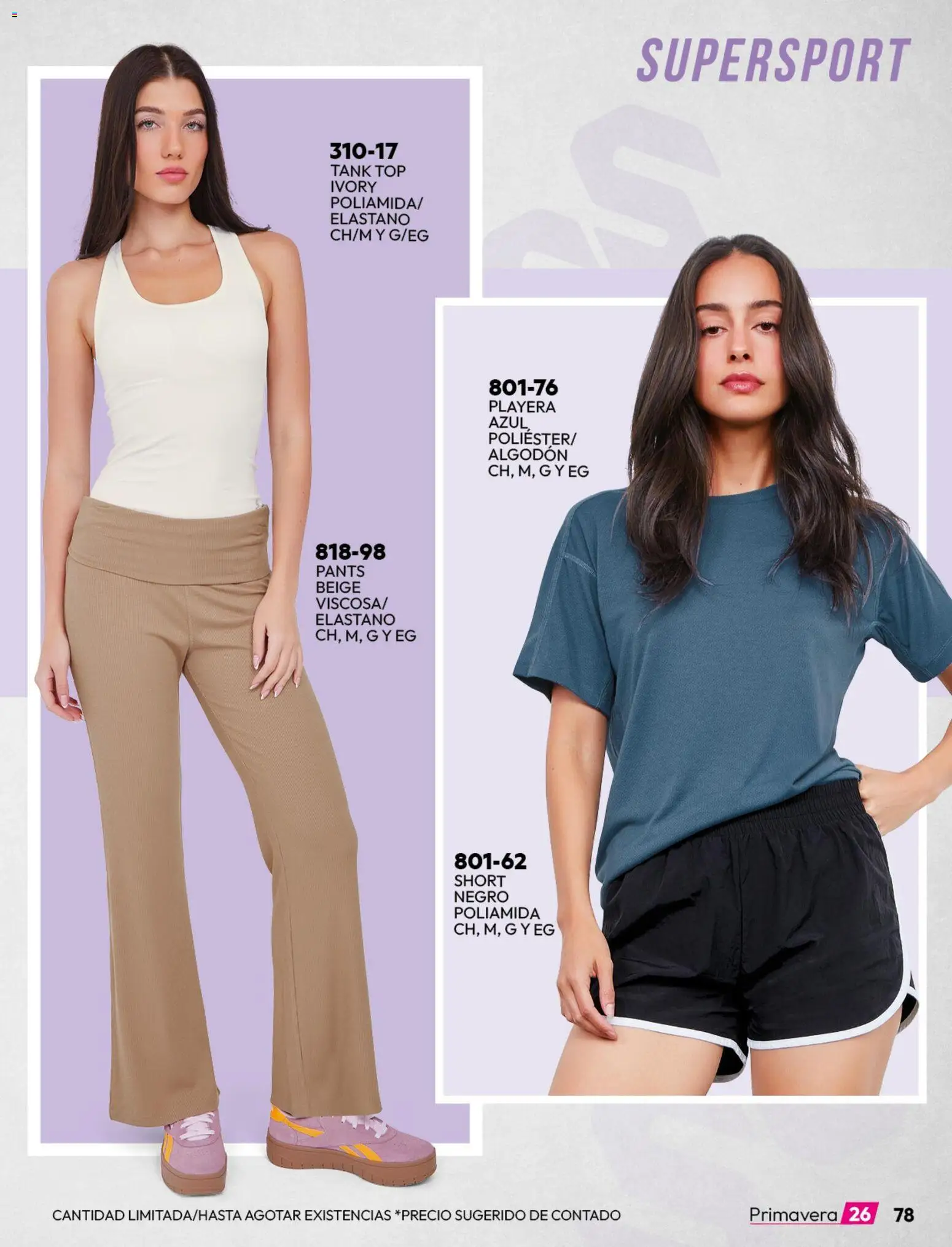 Nuevas ofertas de Cklass válidas en toda la República Mexicana desde el 02.01.2026. ¡Encuentra las mejores ofertas en Cklass catálogo Sportbrands! | Página: 91 | Productos: Algodón, Playera, Short, Pants