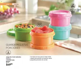 Nuevas ofertas de AVON válidas en toda la República Mexicana desde el 13.09.2025. ¡Encuentra las mejores ofertas en Juego de 4 mini redondos, Plástico. (193290) 4 pts! | Página: 52