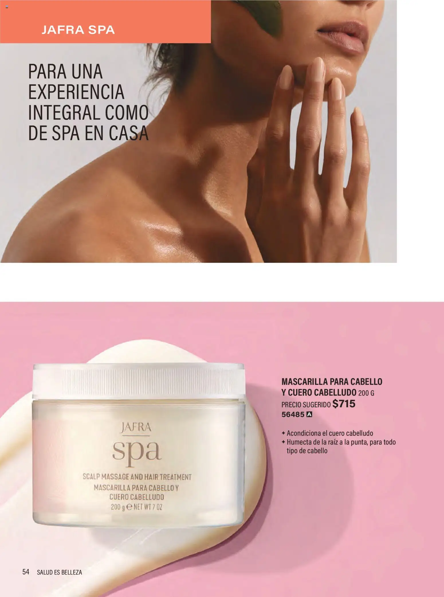 Nuevas ofertas de JAFRA válidas en toda la República Mexicana desde el 01.02.2026. ¡Encuentra las mejores ofertas en JAFRA catálogo Organizador de Ventas! | Página: 54 | Productos: Mascarilla