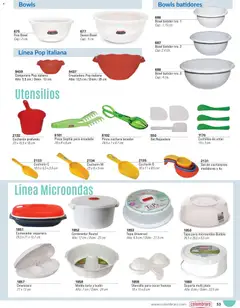 Vista previa Colombraro catálogo válido desde el 26.01.2026 | Página: 53 | Productos: Tenedor, Bowl, Pinza, Ensaladera