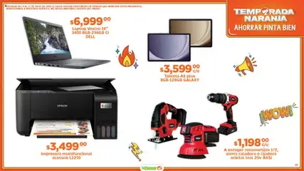 Nuevas ofertas de La Comer válidas en toda la República Mexicana desde el 09.07.2025. ¡Encuentra las mejores ofertas en La Comer folleto! | Página: 28 | Productos: Tablet, Impresora, Rotomartillo, Tableta