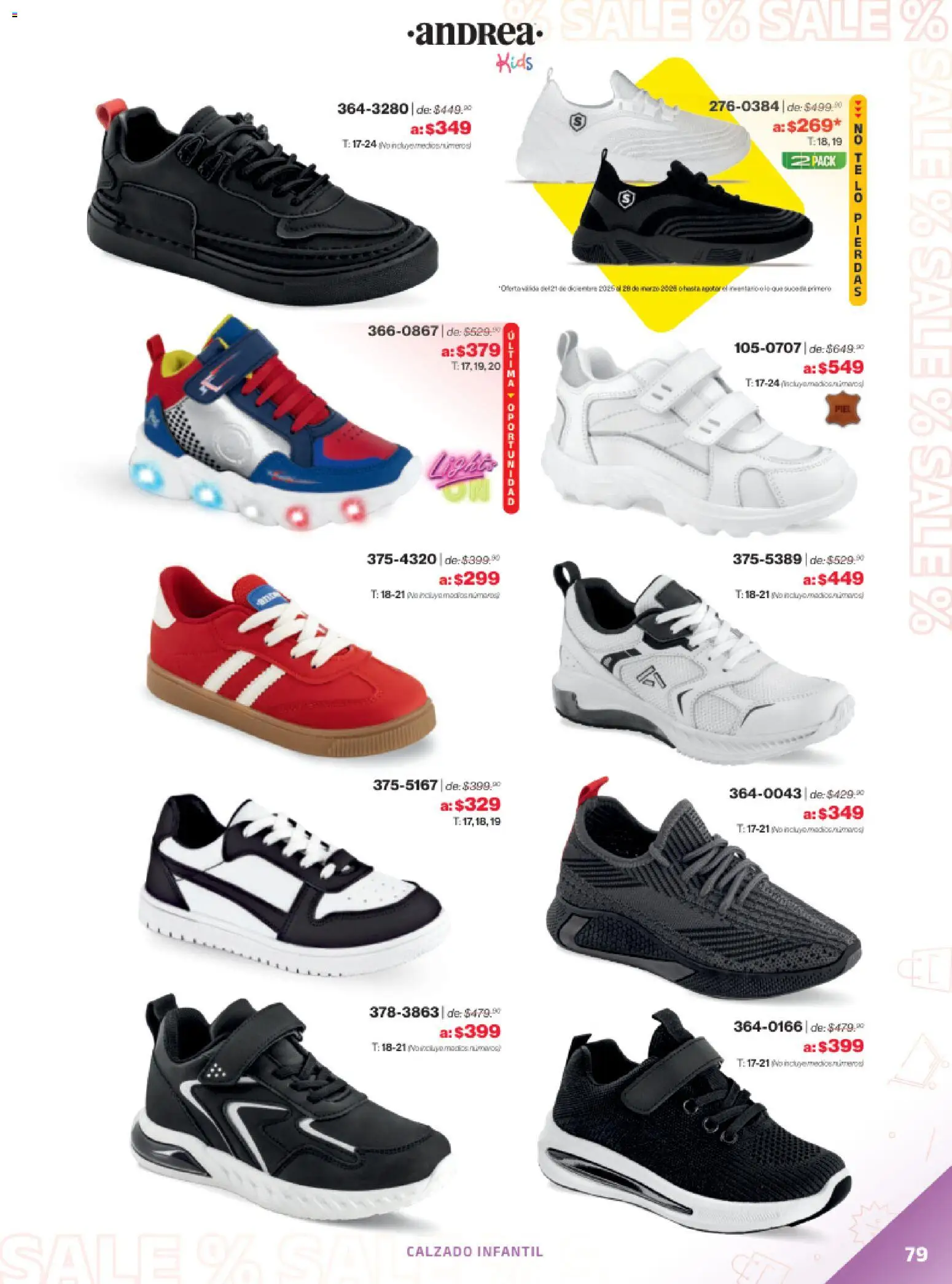 Nuevas ofertas de Andrea válidas en toda la República Mexicana desde el 21.12.2025. ¡Encuentra las mejores ofertas en Andrea catálogo Outlet! | Página: 79