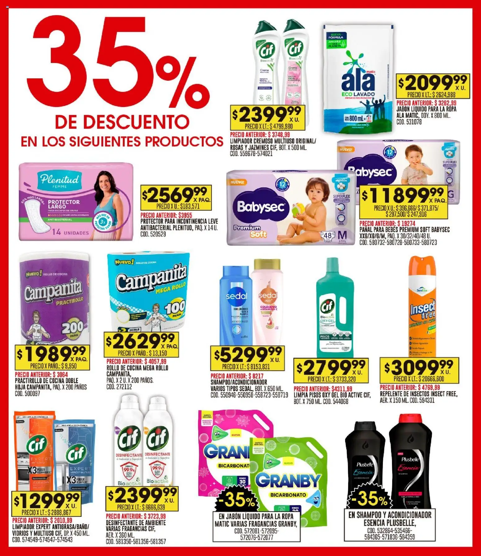 Coto - Ofertas │ válido desde el 19.01.2026 | Página: 18 | Productos: Shampoo, Jabón, Ropa, Limpiador