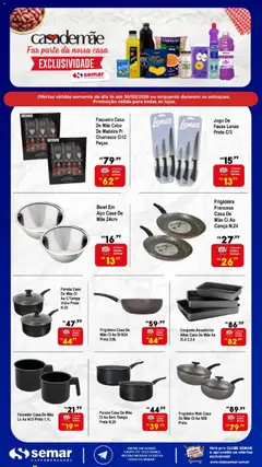 Semar Supermercado ofertas Casa de Mãe - Pré-Visualização do folheto da loja Semar Supermercado, válido de 14.03.2026 | Página: 2 | Produtos: Cereja, Frigideira, Panela, Cabo