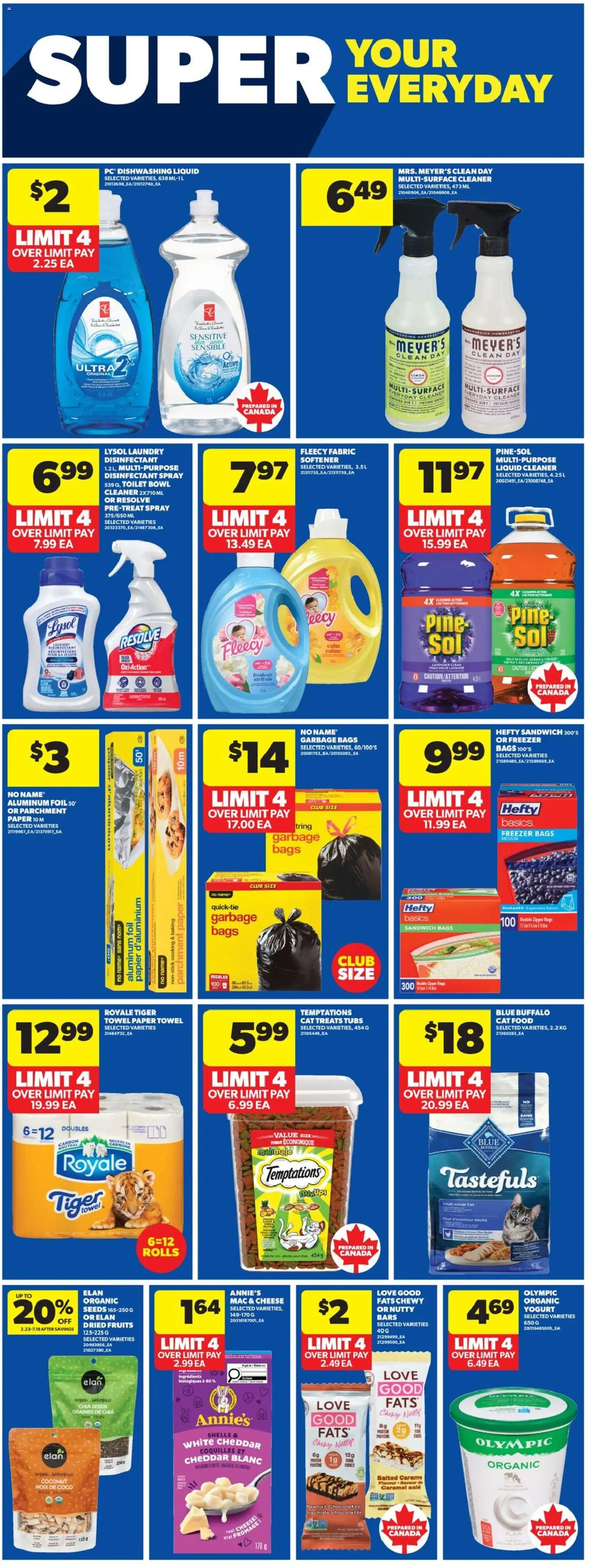 Real Canadian Superstore flyer valid from 05.03.2026 | Page: 22 | Products: Freezer, Cheese, Yogurt