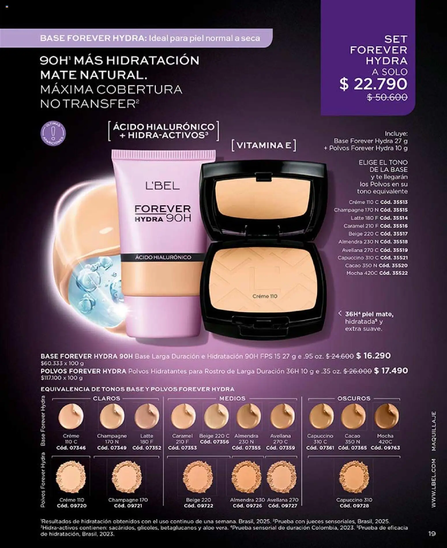 L'Bel Campaña 8 │ válido desde el 29.04.2026 | Página: 21 | Productos: Almendra, Maquillaje, Mate, Té