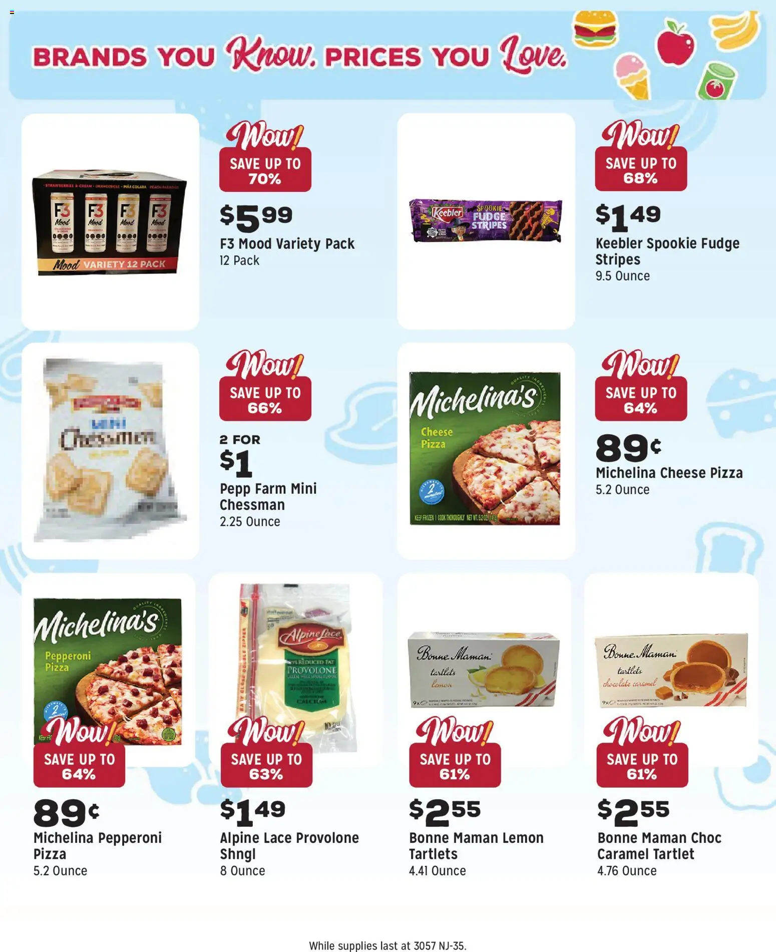 Grocery Outlet Weekly Ad - NJ - valid from 14.01.2026 | Page: 10 | Products: Cheese, Pizza, Lemon, Peach