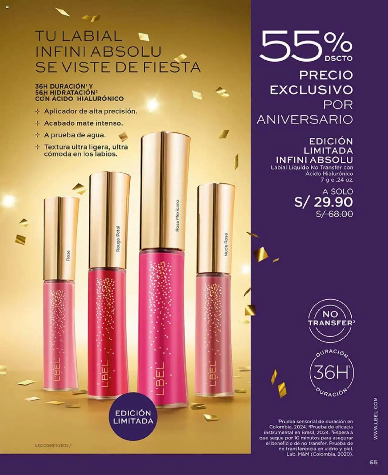 Catálogo L'Bel válido desde 29.07.2025 | Página: 65 | Productos: Cómoda