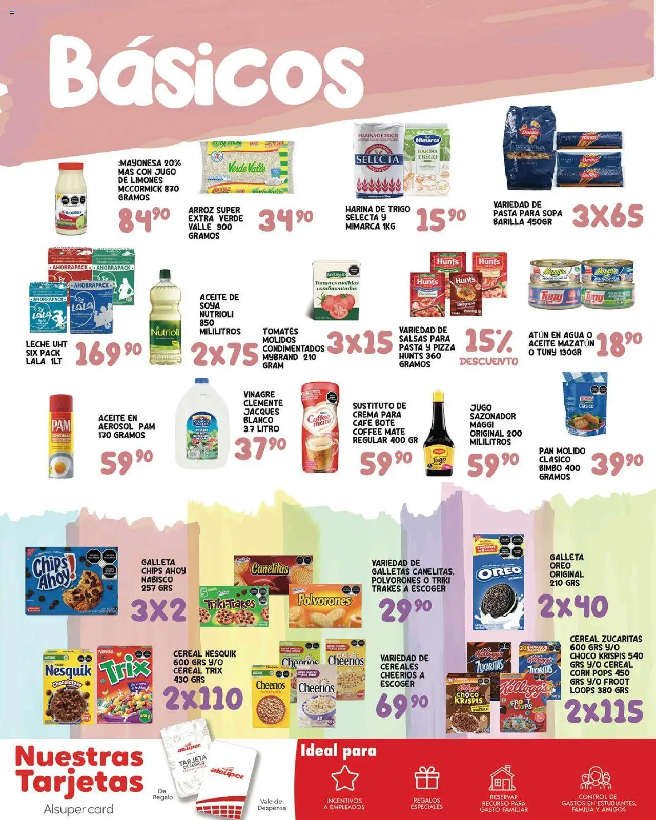 Nuevas ofertas de Alsuper válidas en toda la República Mexicana desde el 15.08.2025. ¡Encuentra las mejores ofertas en Alsuper - Folleto - Durango! | Página: 6 | Productos: Harina, Leche, Jugo, Tomates