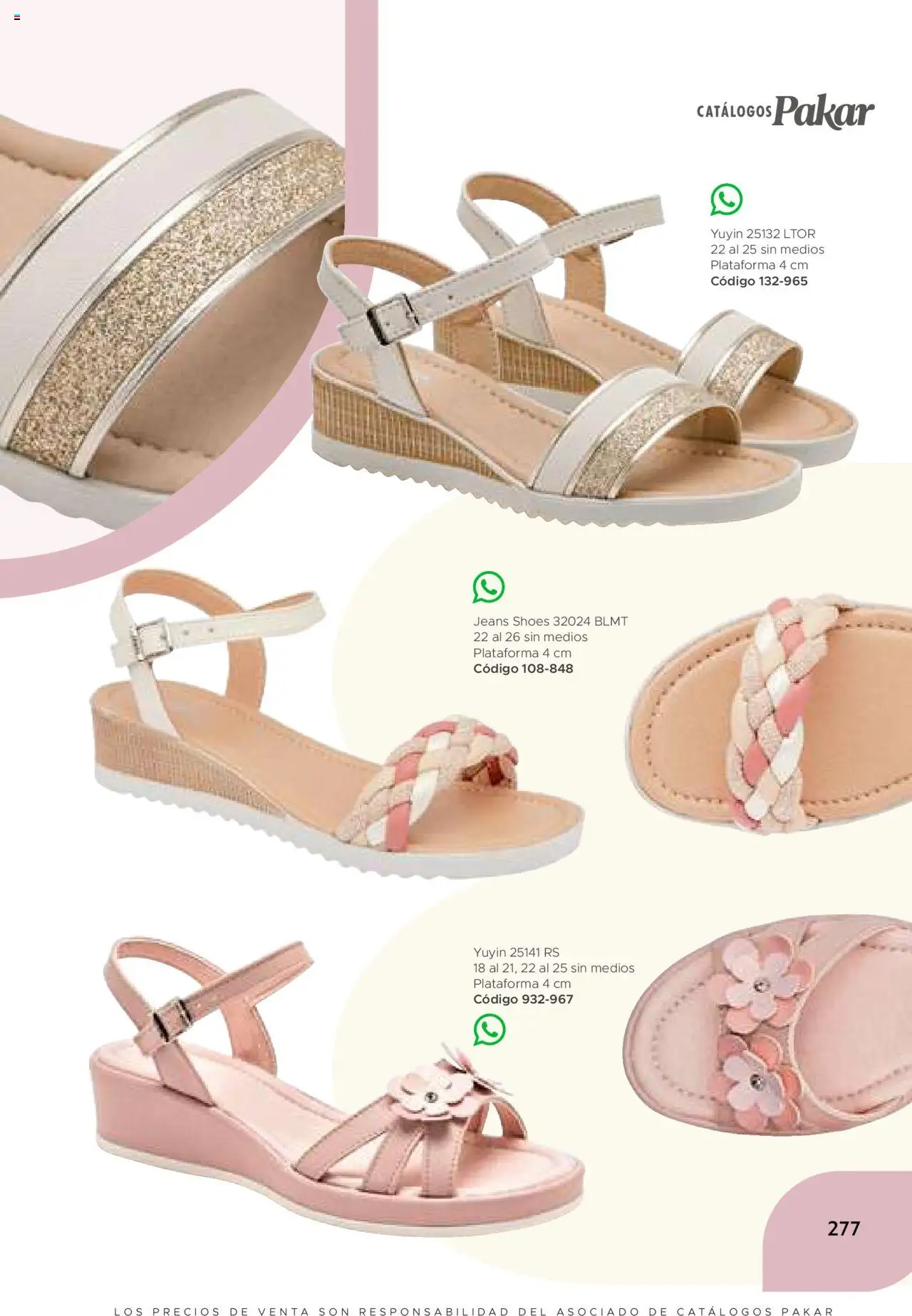 Nuevas ofertas de SC Pakar válidas en toda la República Mexicana desde el 24.07.2025. ¡Encuentra las mejores ofertas en SC Pakar Catálogo Mujer otoño / invierno! | Página: 277