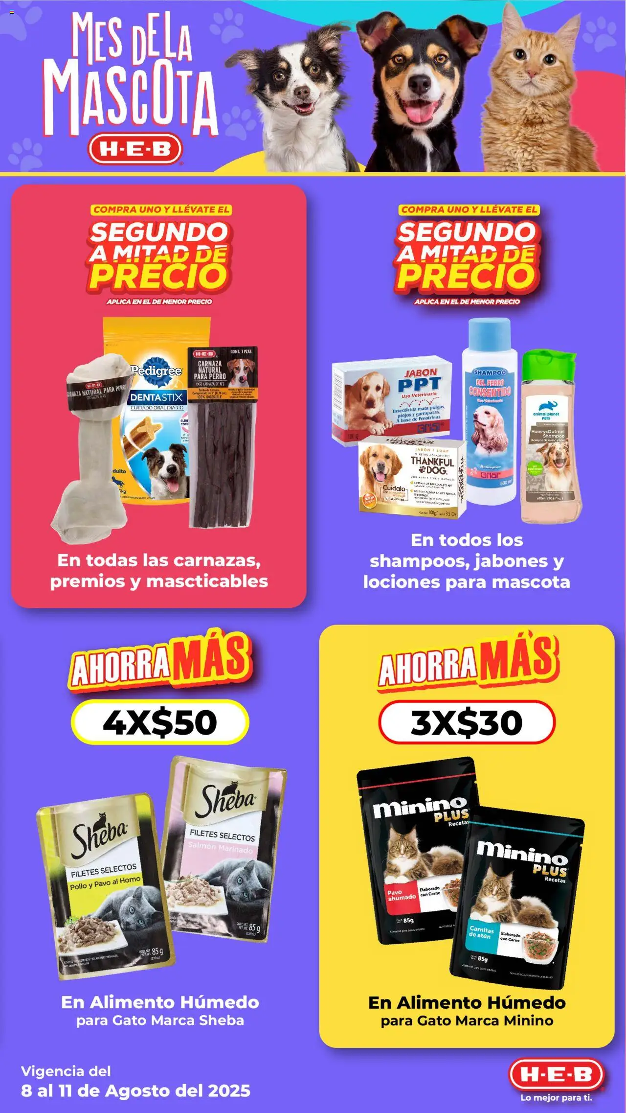 Nuevas ofertas de H-E-B válidas en toda la República Mexicana desde el 08.08.2025. ¡Encuentra las mejores ofertas en H-E-B folleto! | Página: 13 | Productos: Pollo, Atún, Res, Jabón