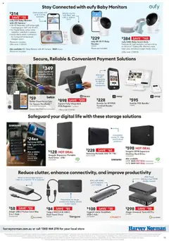 Harvey Norman catalogue - valid from 16.09.2025 | Page: 15 | Products: Digital, Phone, Projector, Portable