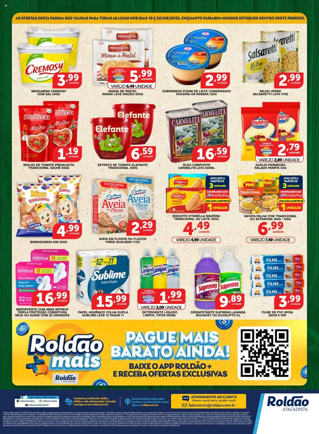 Roldão Folheto - válido de 19.08.2025 | Página: 2 | Produtos: Alho, Cebola, Ovos, Batata
