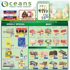 Preview of Oceans weekly flyer - Brampton from shop Oceans valid from 27.03.2026