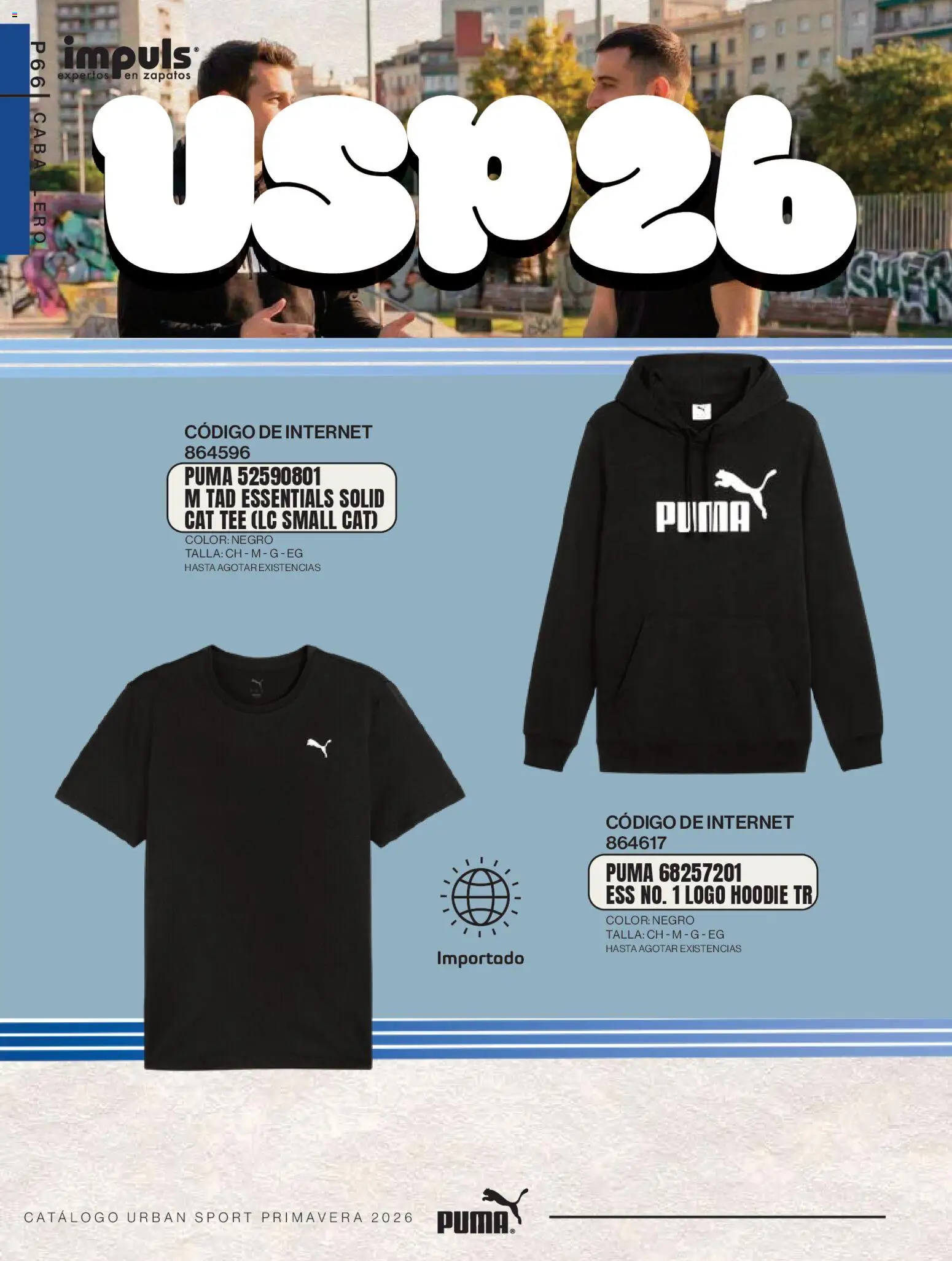 Nuevas ofertas de Impuls válidas en toda la República Mexicana desde el 01.03.2026. ¡Encuentra las mejores ofertas en Impuls catálogo Urban Sport! | Página: 68 | Productos: Zapatos