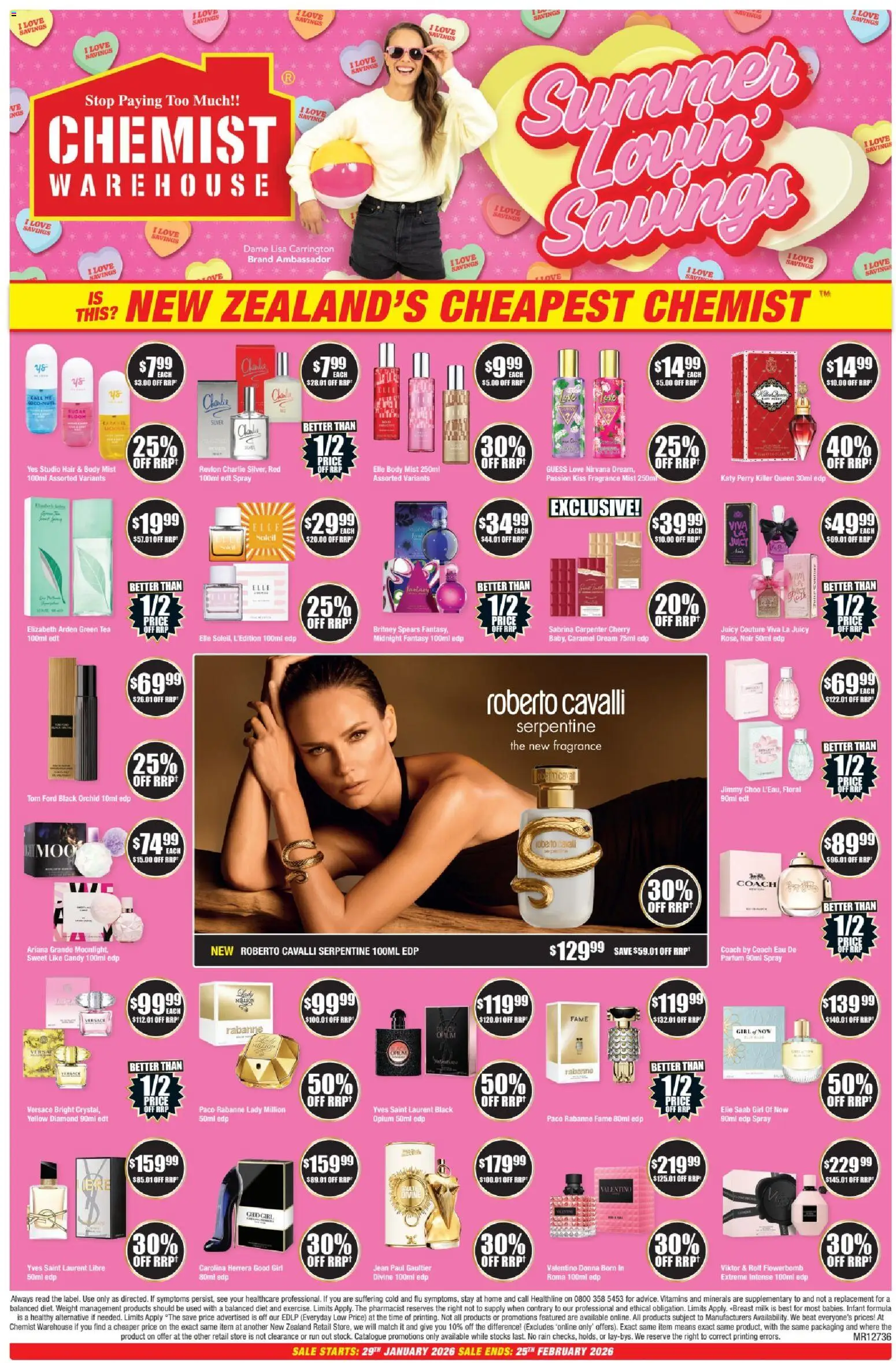 Chemist Warehouse catalogue from 29.01.2026 | Page: 1