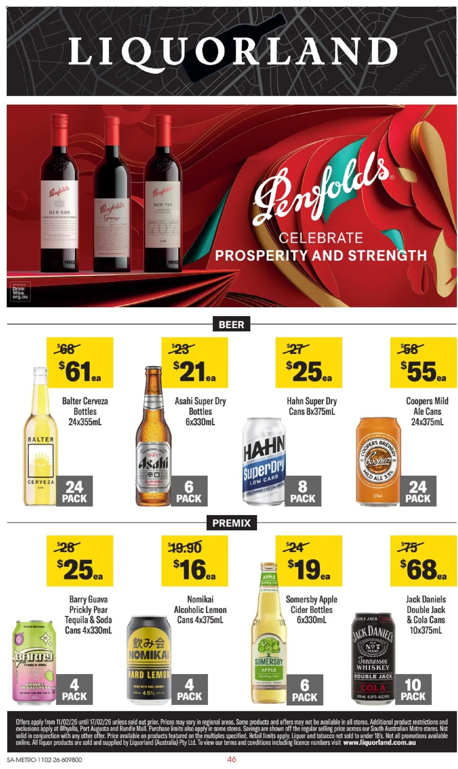 Liquorland catalogue - valid from 11.02.2026 | Page: 1