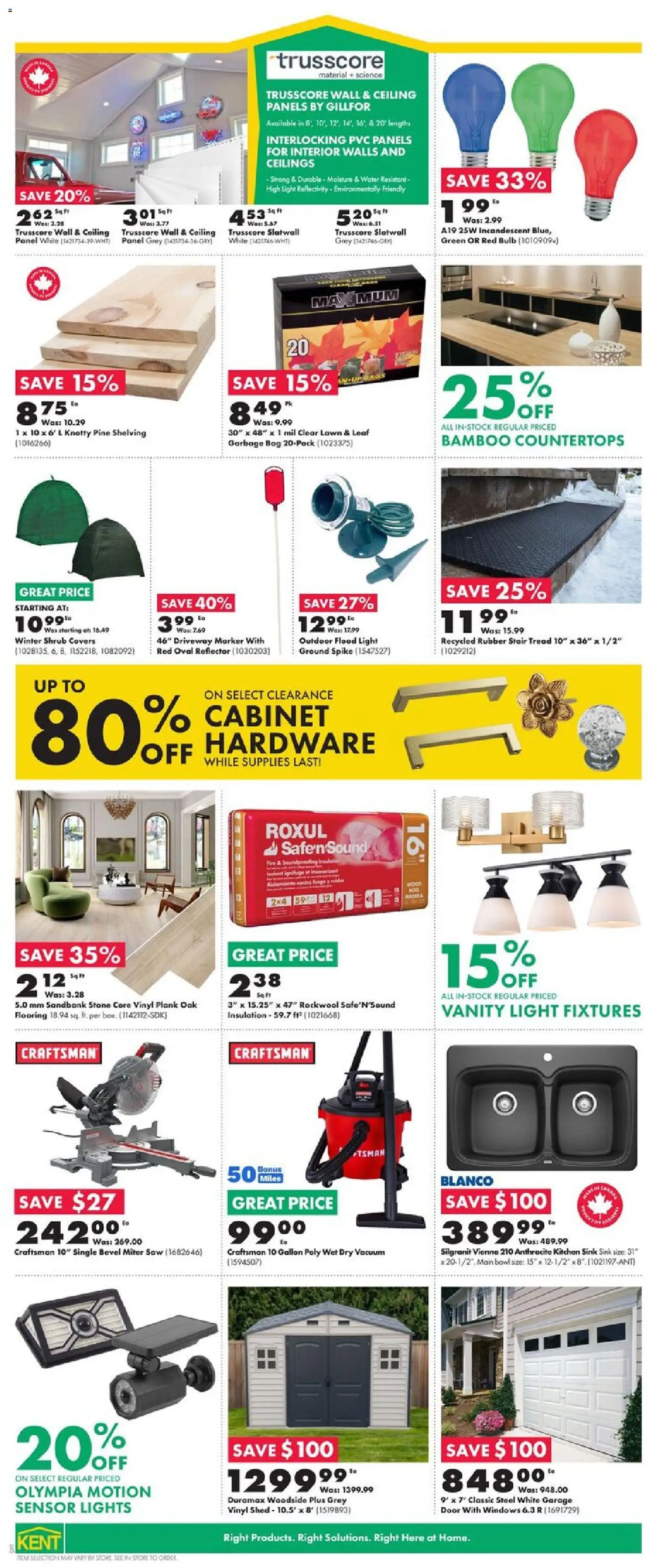 Kent flyer valid from 23.10.2025 | Page: 3 | Products: Bag, Cabinet