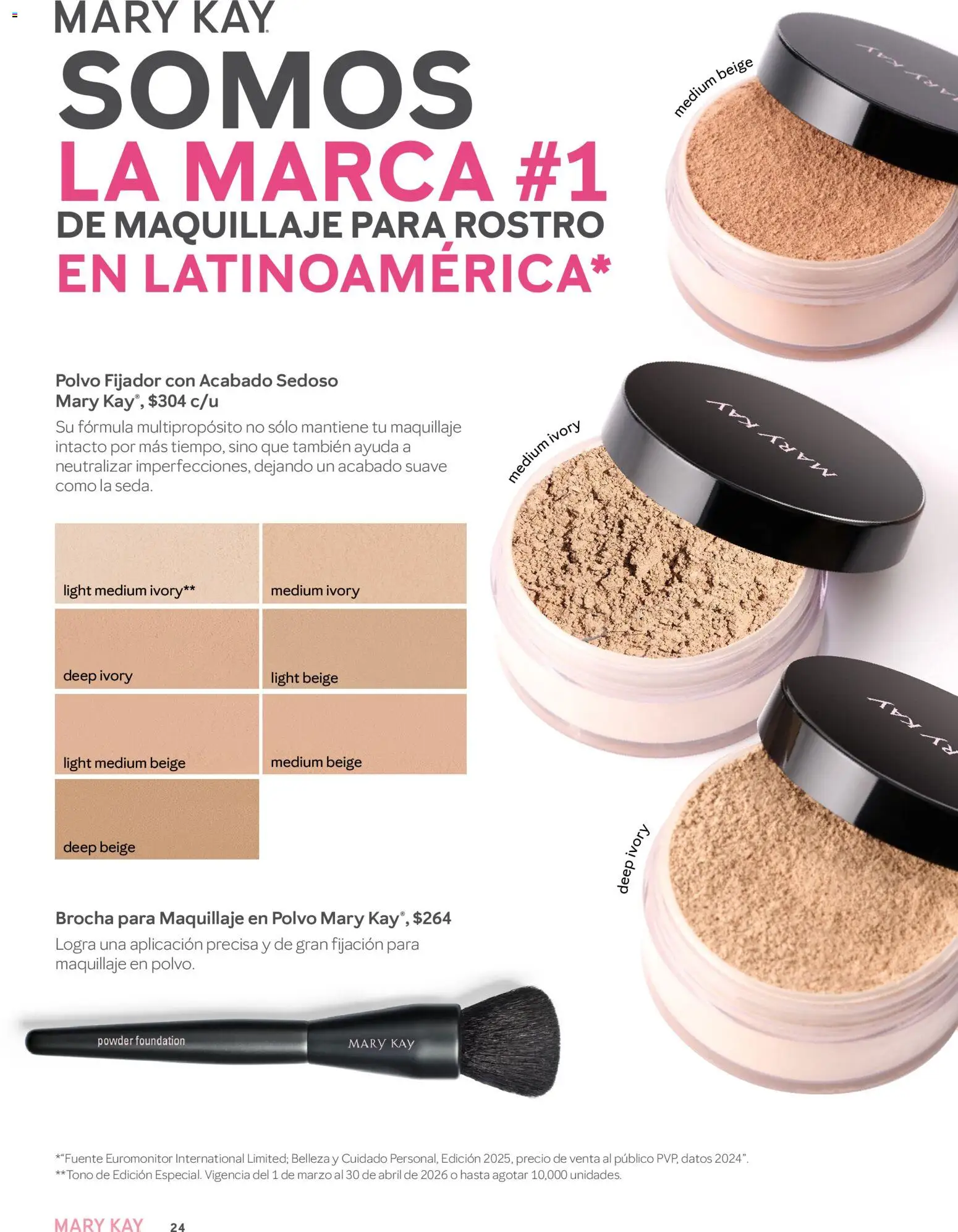 Nuevas ofertas de Mary Kay válidas en toda la República Mexicana desde el 01.04.2026. ¡Encuentra las mejores ofertas en Catálogo Mary Kay Abril 2026! | Página: 24