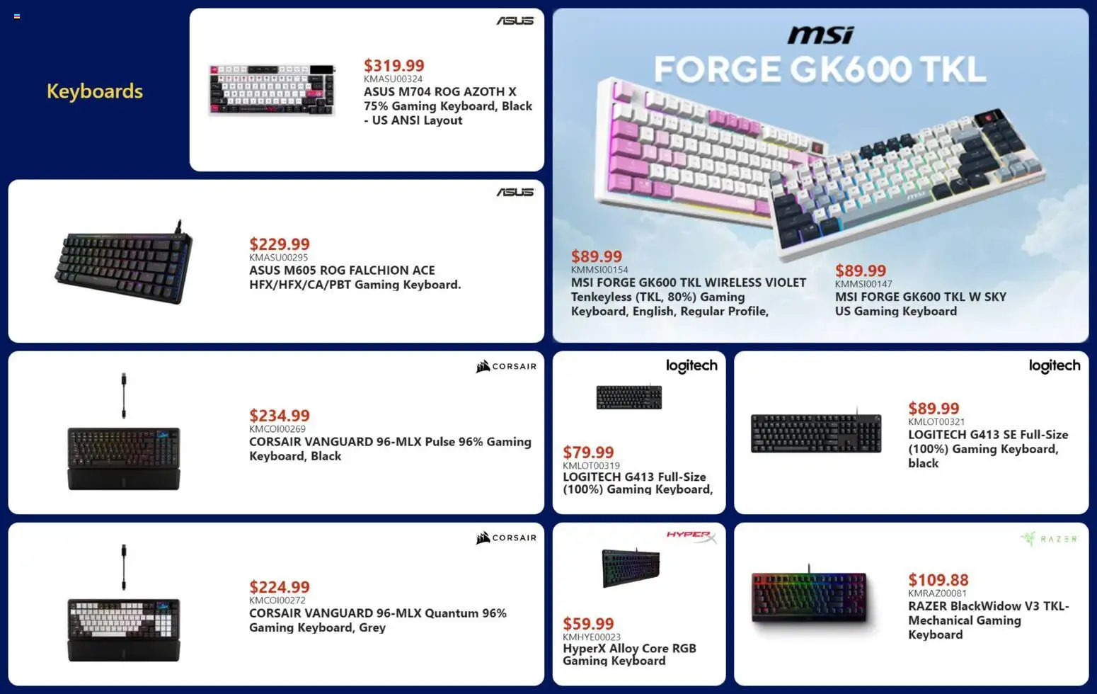 Canada Computers flyer valid from 16.01.2026 | Page: 4 | Products: Keyboard