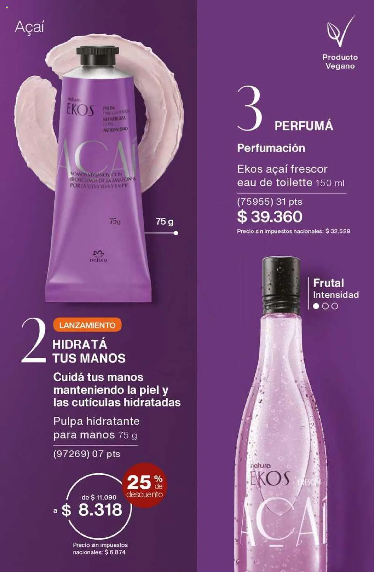 Catálogo Natura Ciclo 8 │ válido desde el 03.06.2025 | Página: 162 | Productos: Eau de toilette