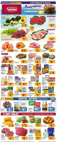 Preview of Cardenas weekly ads valid from 25.02.2026