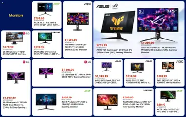 Preview of Canada Computers weekly flyer from shop Canada Computers valid from 20.03.2026 | Page: 13 | Products: Monitor