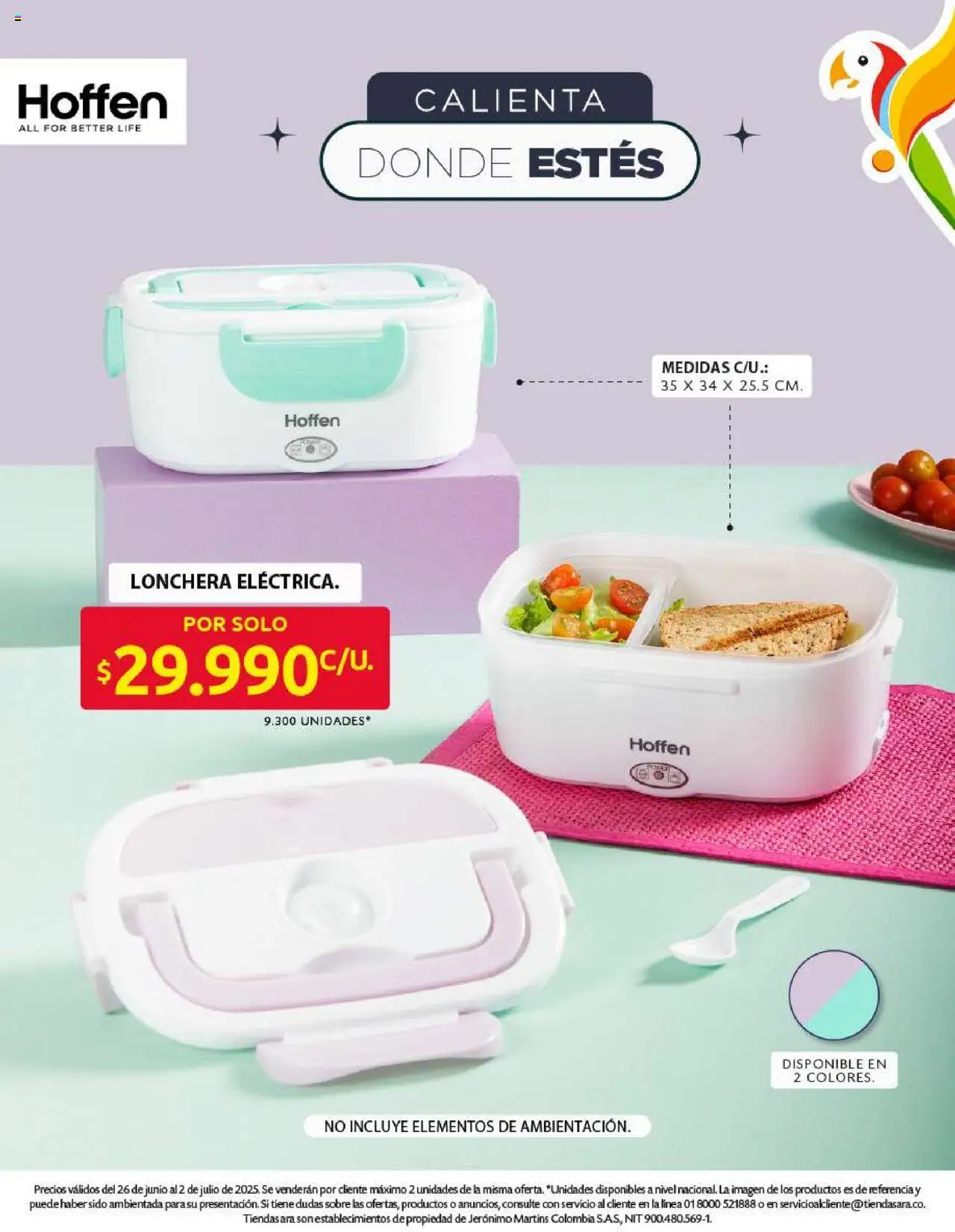 Ara revista - valida desde el 26.06.2025 | Página: 8 | Productos: Sobre, Lonchera