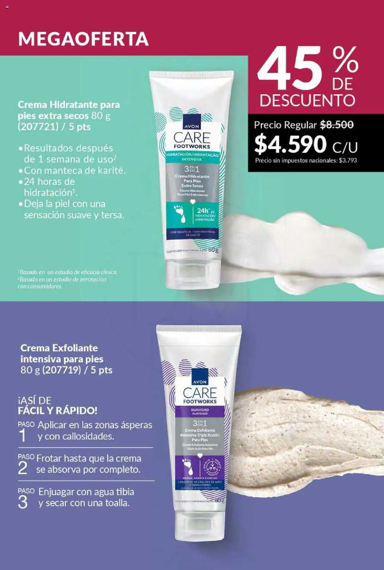 Catálogo AVON Campaña 11/2025 │ válido desde el 23.09.2025 | Página: 119 | Productos: Agua, Manteca, Crema
