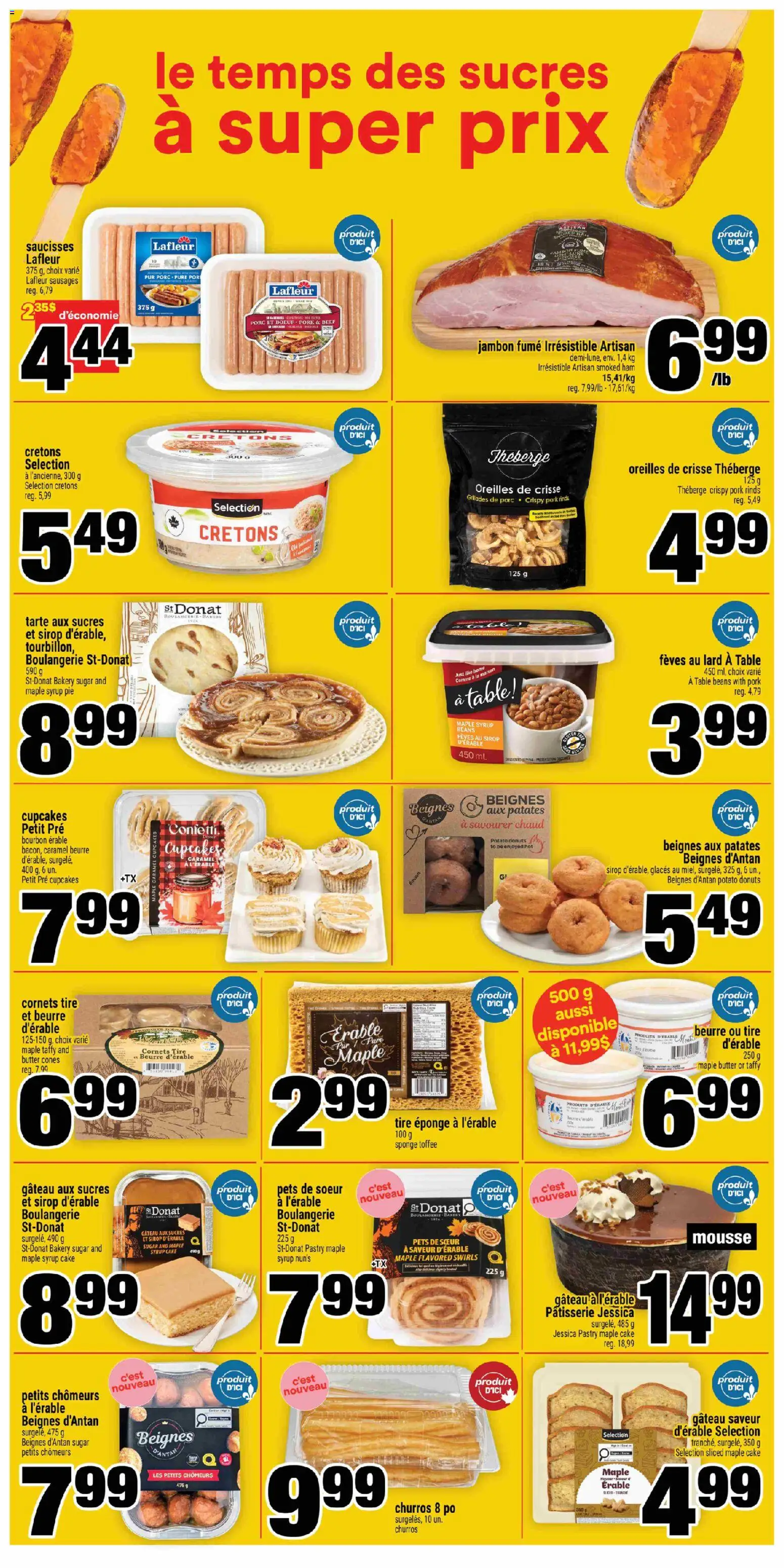 Super C flyer valid from 02.04.2026 | Page: 16 | Products: Bourbon, Bakery, Butter, Ham