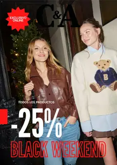 Vista previa de C&A  Black Friday, nuevo folleto de la tienda, válido en México a partir del 28.11.2025