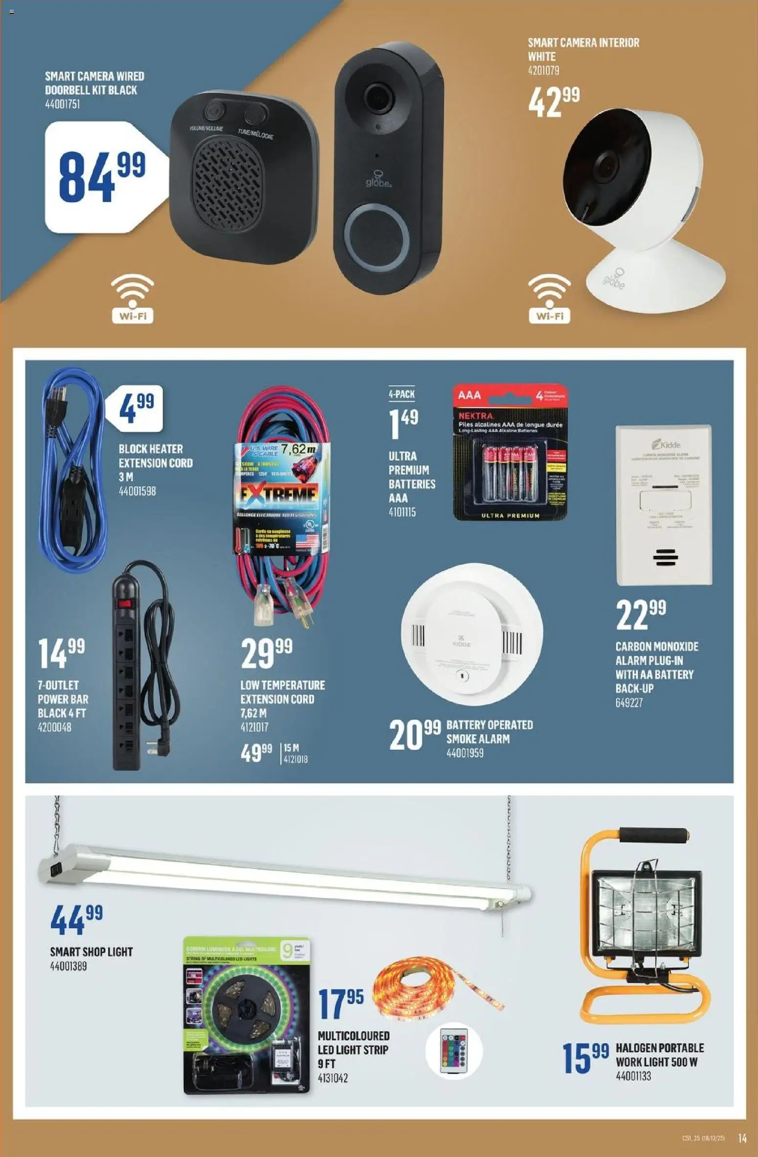 Canac flyer valid from 18.12.2025 | Page: 14 | Products: Camera, Battery