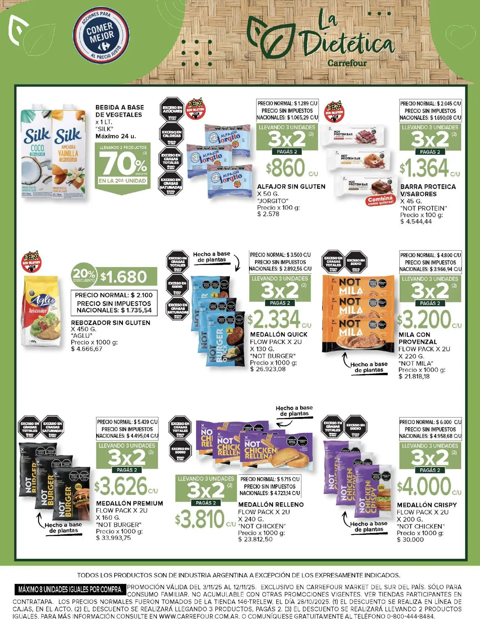 Carrefour Market catálogo - Santa Cruz │ válido desde el 03.11.2025 | Página: 14 | Productos: Azucar, Almendra, Alfajor, Provenzal