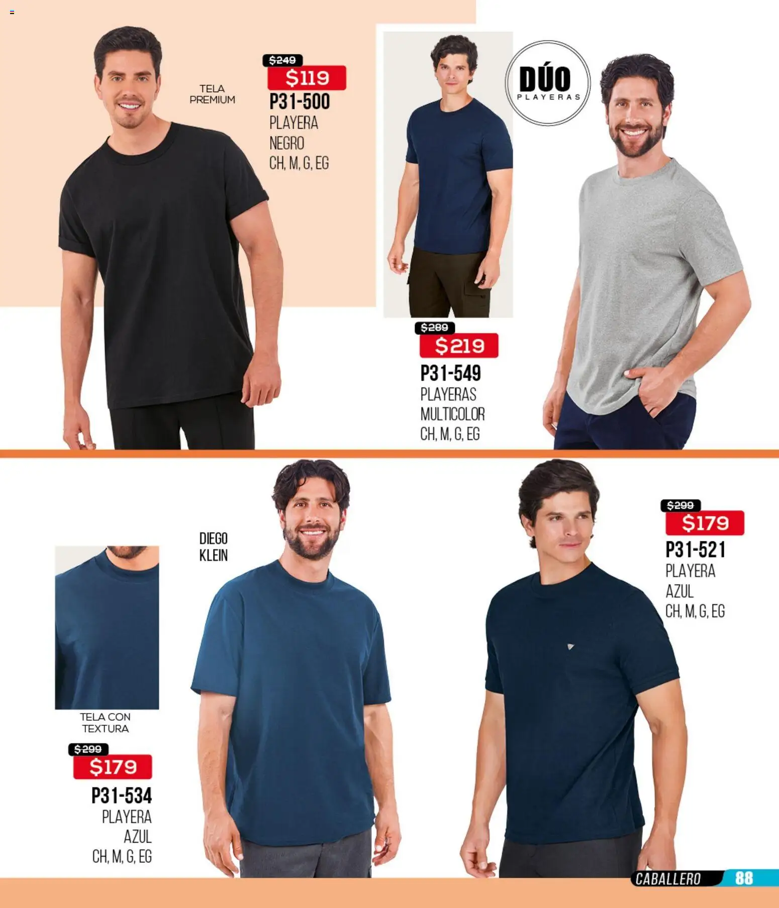 Nuevas ofertas de Cklass válidas en toda la República Mexicana desde el 16.02.2026. ¡Encuentra las mejores ofertas en Cklass catálogo Remate Ropa! | Página: 89 | Productos: Playera