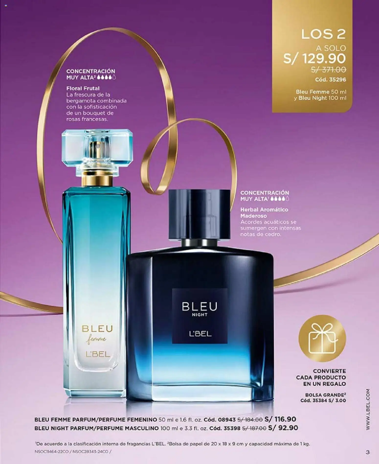 Catálogo L'Bel válido desde 17.01.2026 | Página: 3 | Productos: Bolsa