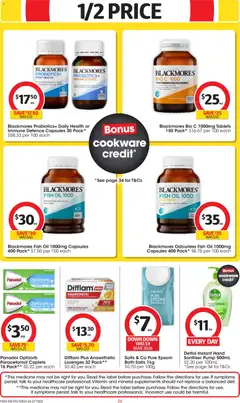 Preview of Coles catalogue  - valid from 08.04.2026 | Page: 36 | Products: Oil, Lemon, Fish oil, Vitamin
