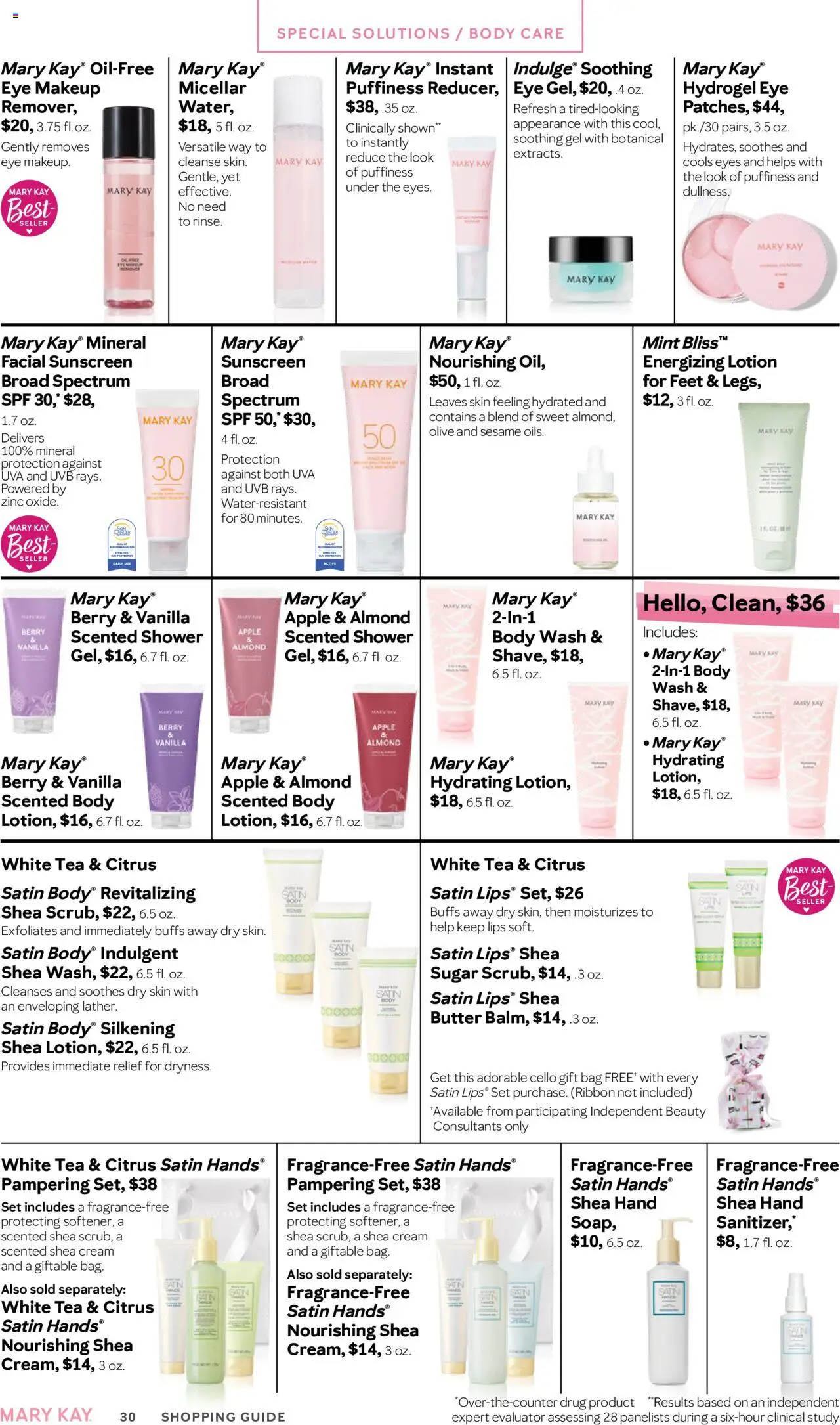 Mary Kay The Look Summer 2025 - valid from 16.05.2025 | Page: 30 | Products: Shower, Butter, Sunscreen, Body Wash
