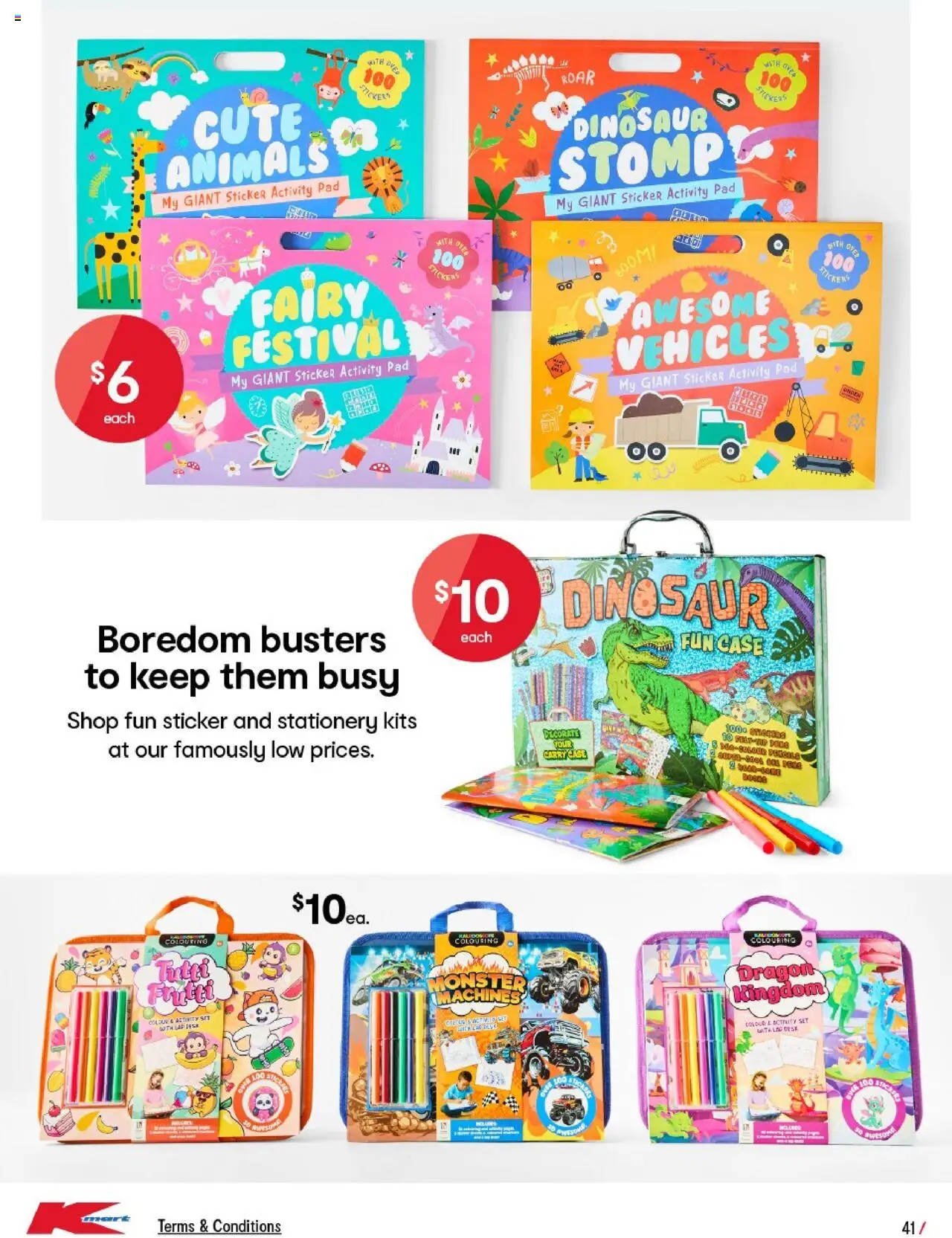 Kmart catalogue - valid from 26.06.2025 | Page: 41 | Products: Desk, Kits, Case