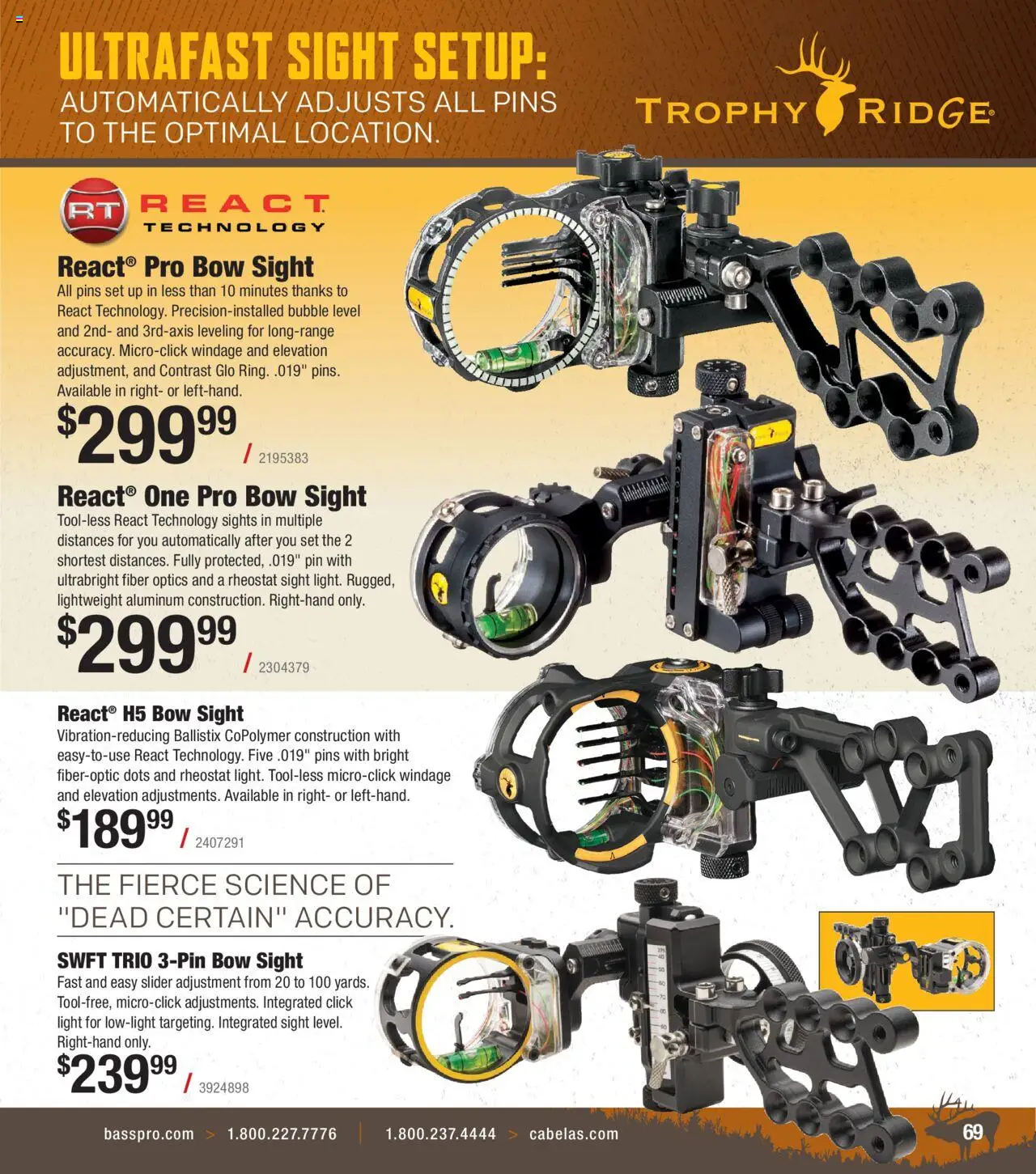 Cabela's Archery 25 - valid from 15.07.2025 | Page: 69 | Products: Pin, Bow