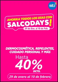 Salcobrand ofertas  válido desde el 29.01.2026