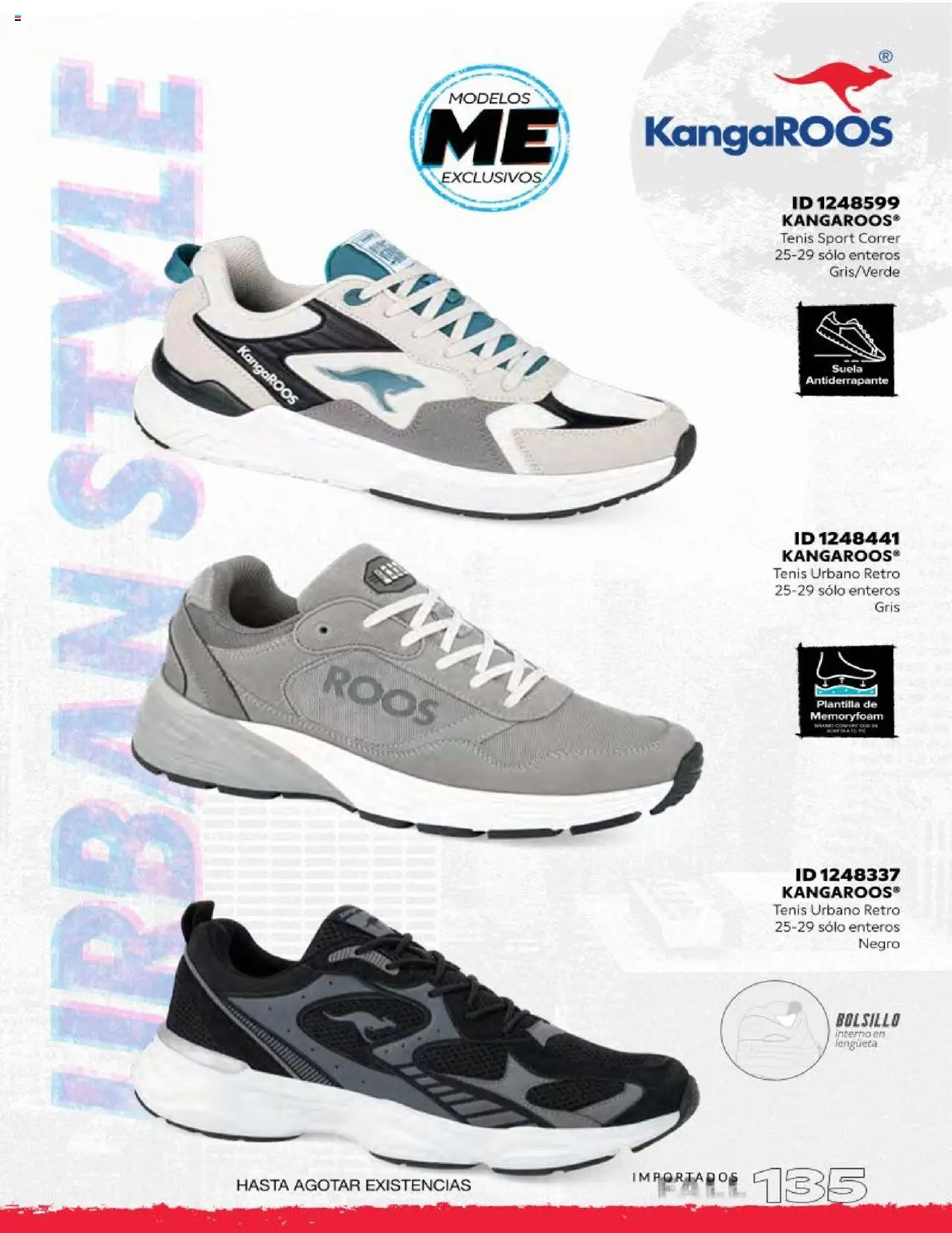 Nuevas ofertas de Price Shoes válidas en toda la República Mexicana desde el 18.10.2025. ¡Encuentra las mejores ofertas en Price Shoes catálogo Fall Importados segunda! | Página: 135 | Productos: Tenis