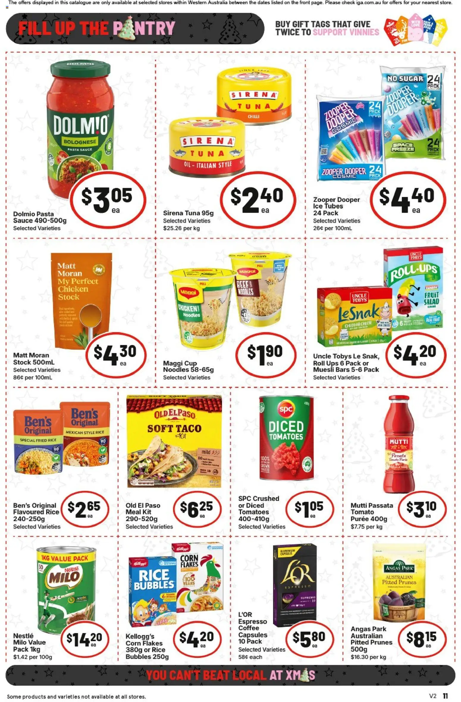 IGA catalogue - valid from 26.11.2025 | Page: 11 | Products: Oil, Chicken, Beef, UPS