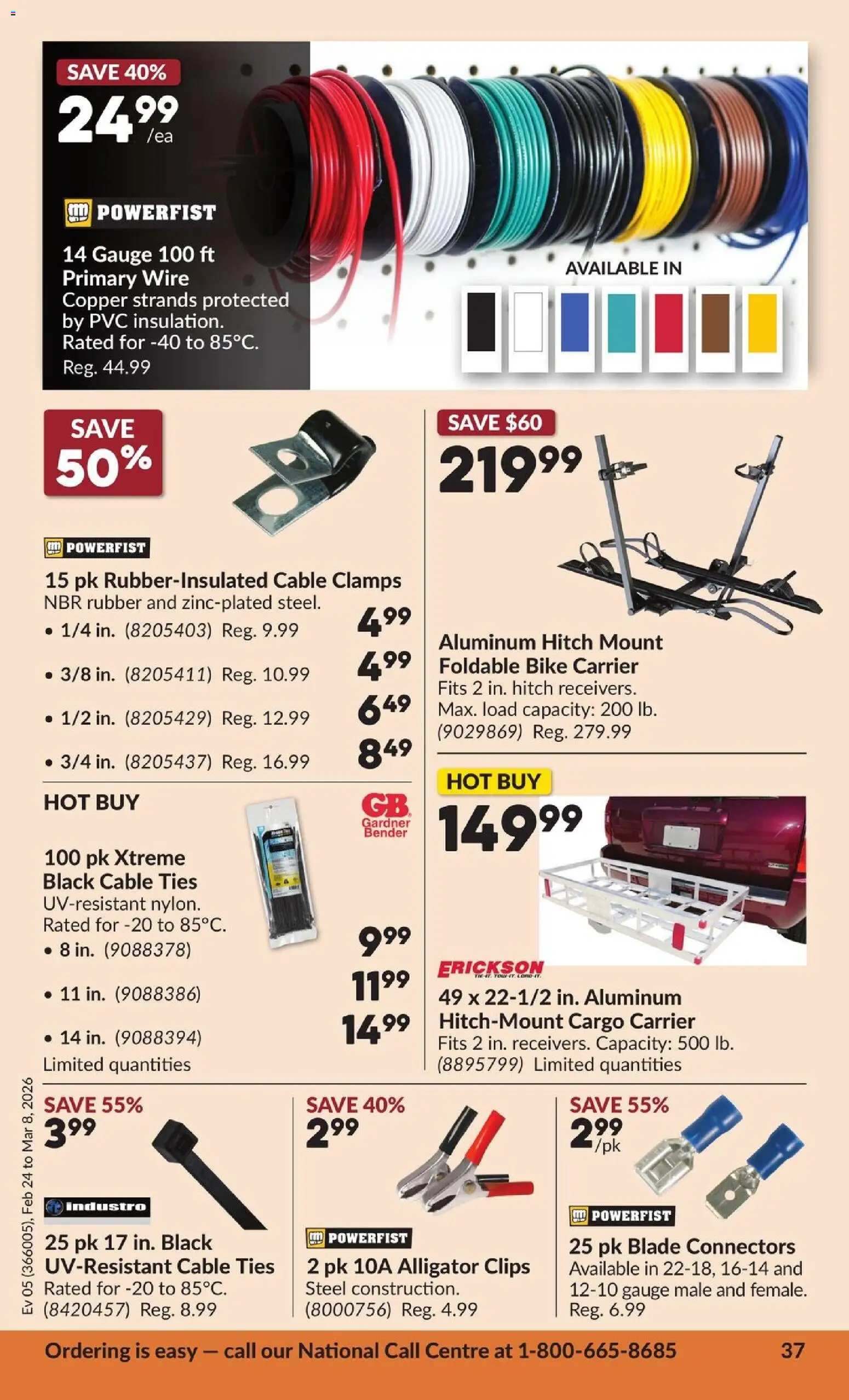 Princess Auto flyer valid from 24.02.2026 | Page: 41 | Products: Cable