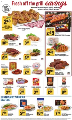 Food Lion Weekly - VA - valid from 23.07.2025 | Page: 3 | Products: Ham, Pork, Bag, Grill