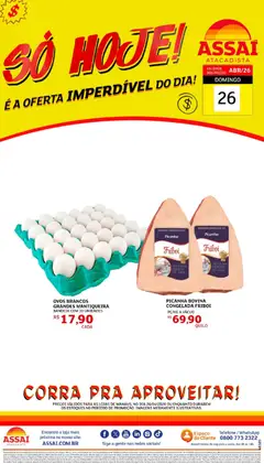Assaí Atacadista ofertas - AM - Pré-Visualização do folheto da loja Assaí Atacadista, válido de 26.04.2026