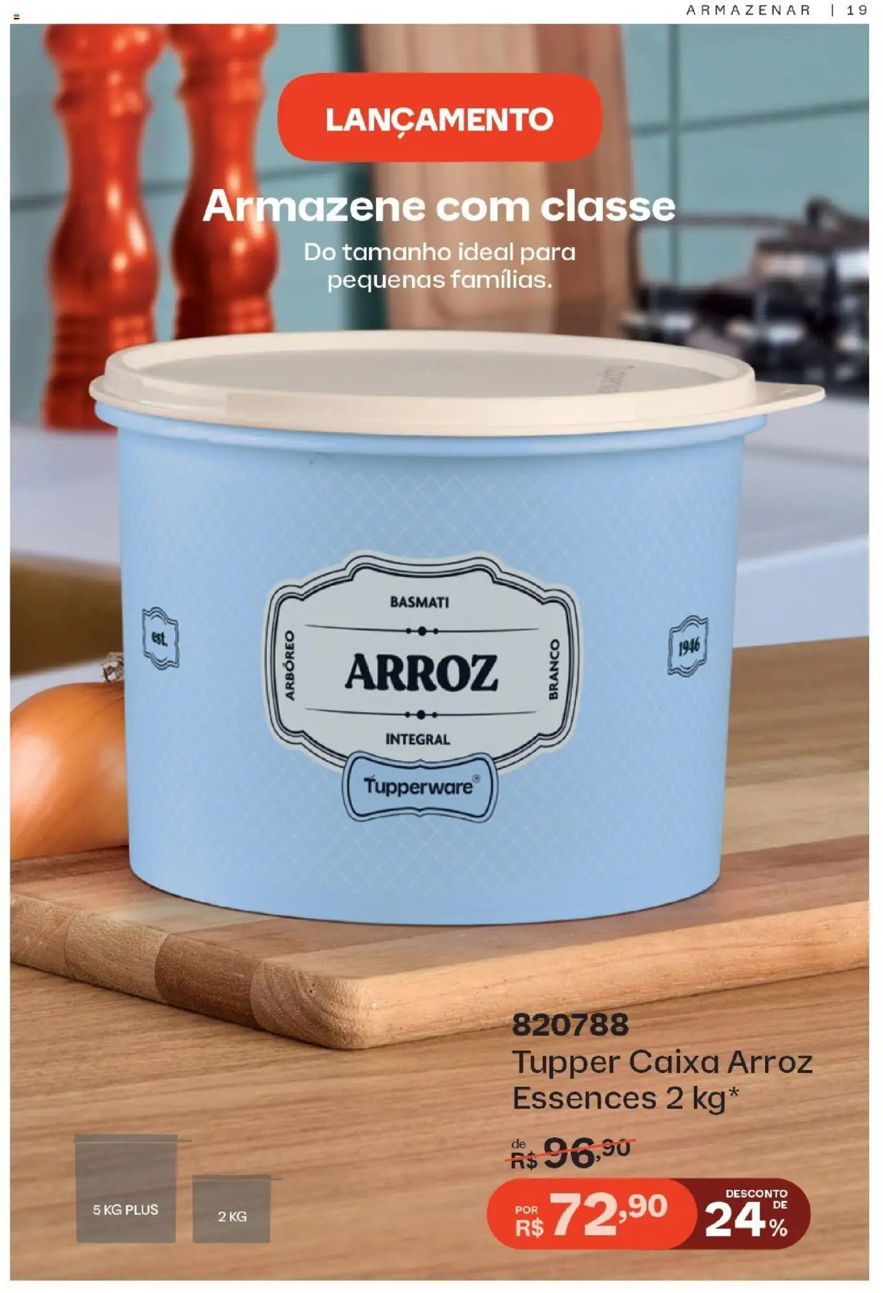 Tupperware Folheto - válido de 01.10.2025 | Página: 19 | Produtos: Caixa, Arroz